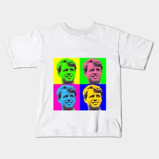 Pop Art - Robert F Kennedy Kids T-Shirt